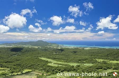 宇江城城跡からの眺め