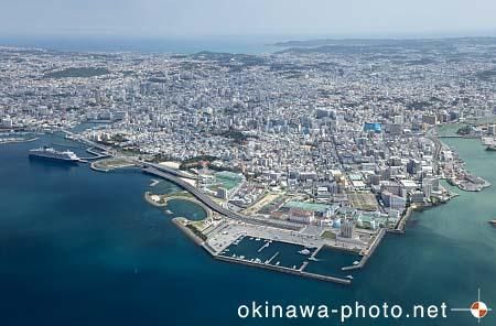 波の上うみそら公園方面