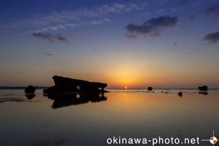 裏真栄田ビーチ