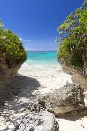 海沿いのビーチ