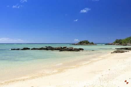 海沿いのビーチ