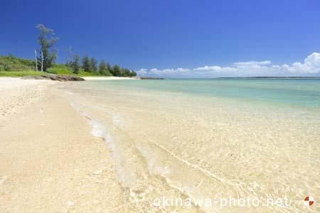 海沿いのビーチ