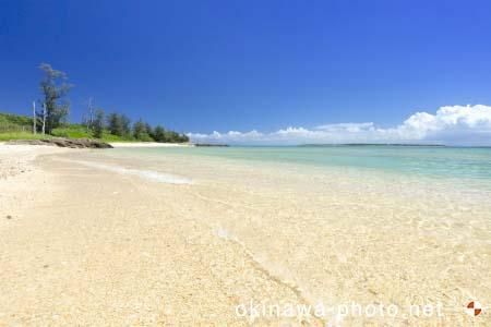 海沿いのビーチ