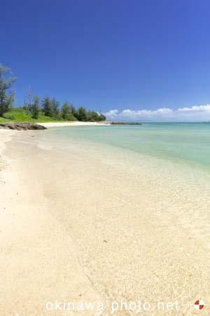 海沿いのビーチ