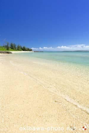 海沿いのビーチ