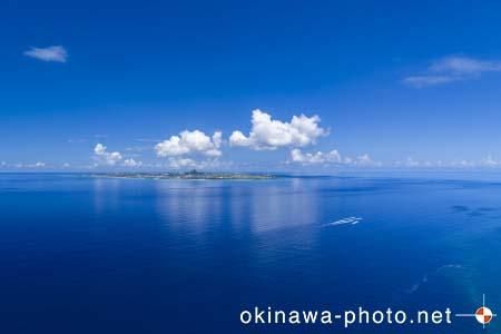 伊江島の海