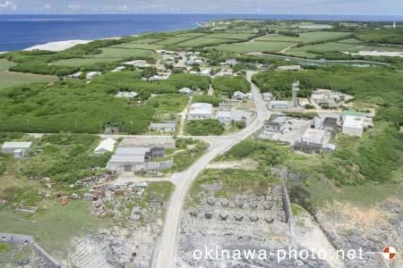 燐鉱石貯蔵庫跡