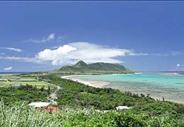 玉取崎展望台から