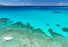 伊平屋島の海