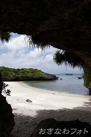 西海岸沿いのビーチ
