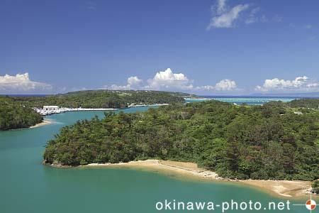 ワルミ大橋からの眺め