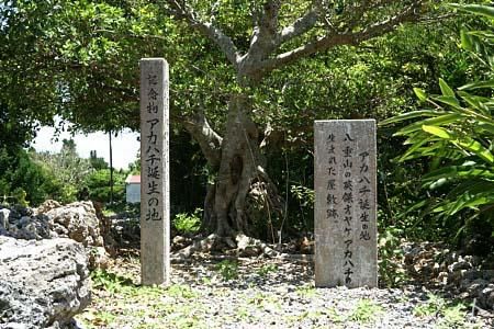 オヤケアカハチの誕生地