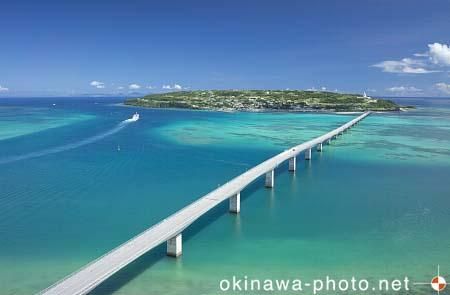 古宇利大橋（空撮）