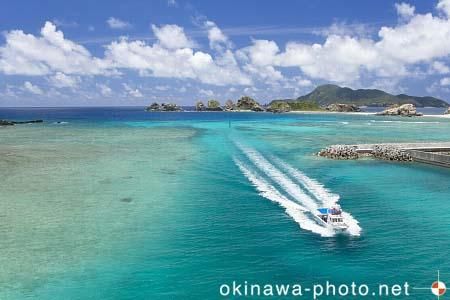 阿嘉大橋からの眺め