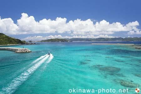 阿嘉大橋からの眺め