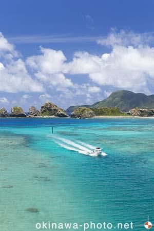 阿嘉大橋からの眺め